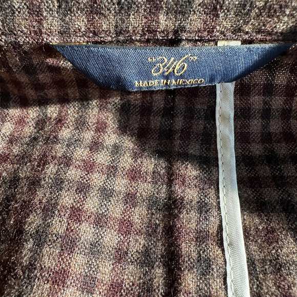 Brooks Brother Unlined Gun Check Wool Blazer, 46R - Picture 8 of 12